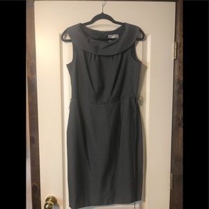 Charcoal gray dress